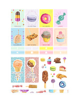 Sweets Printable Stickers